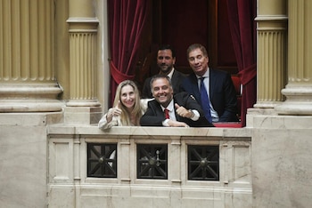 Parte de la mesa política