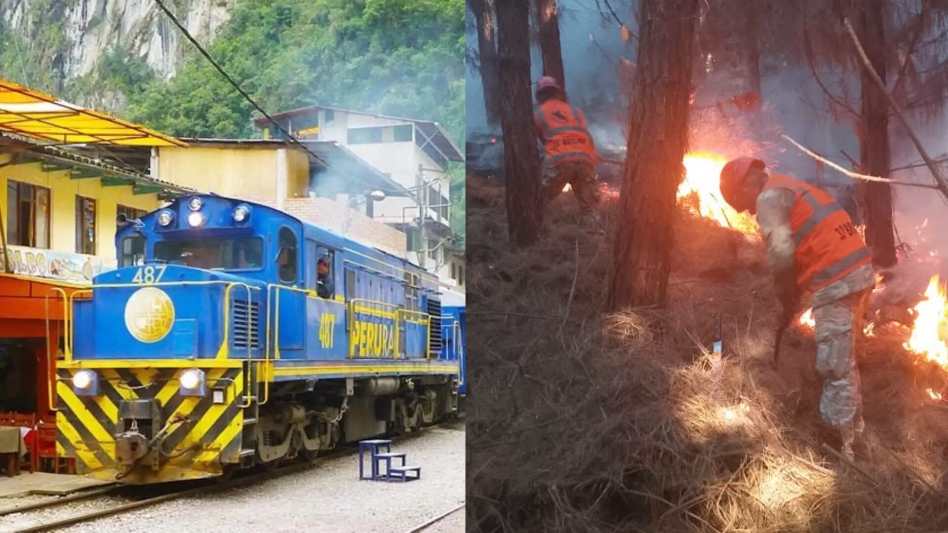 La suspensión de los trenes por un incendio en la vía férrea mantiene a numerosos viajeros sin poder acceder a la ciudadela inca, mientras persiste la incertidumbre sobre cuándo se normalizará el servicio| Foto: Andina