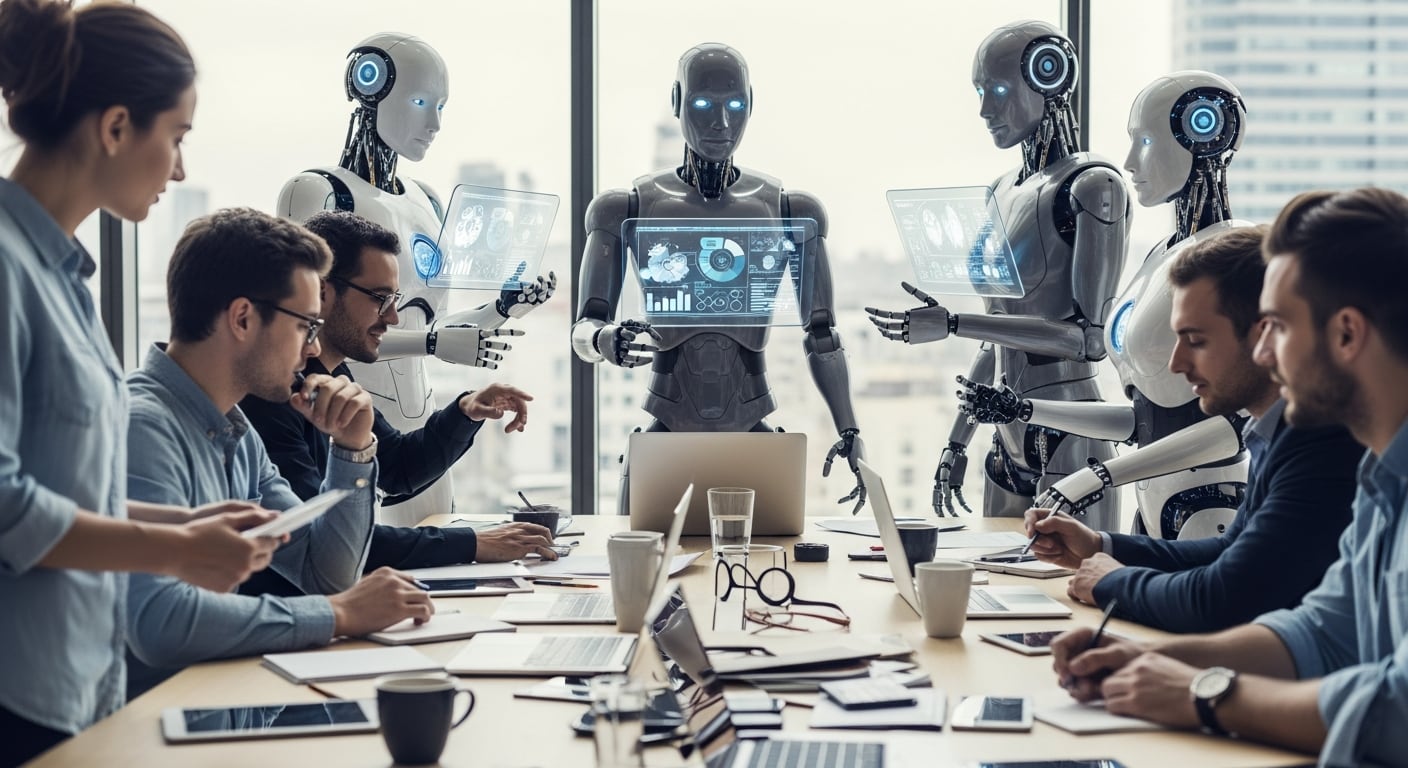 El 55% de los cambios de código en Meta ya debe realizarse con la asistencia de agentes de inteligencia artificial, según metas internas. (Imagen Ilustrativa Infobae)