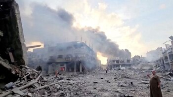 Casi 42.000 personas han muerto en Gaza y alrededor del 70% de las viviendas han sido destruidas (REUTERS)