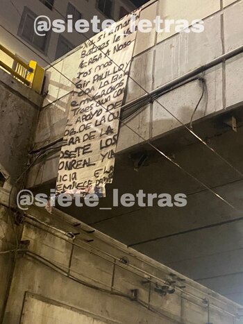 Este fue el mensaje que