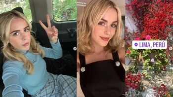 ¡Kiernan Shipka en Perú! Actriz