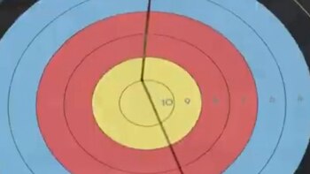 El increíble tiro en arco