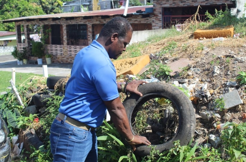 Colón concentra 2,221 casos de dengue y encabeza el registro nacional, seguida por la Región Metropolitana, que contabiliza 2,202 contagios. Cortesía Minsa