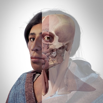 Wayaw, la tejedora hallada en San Juan de Lurigancho. (Foto: Calidda/Mucen)