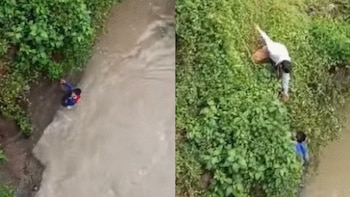 Niño de 12 años cae