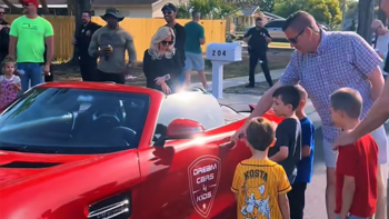 La escolta policial y el