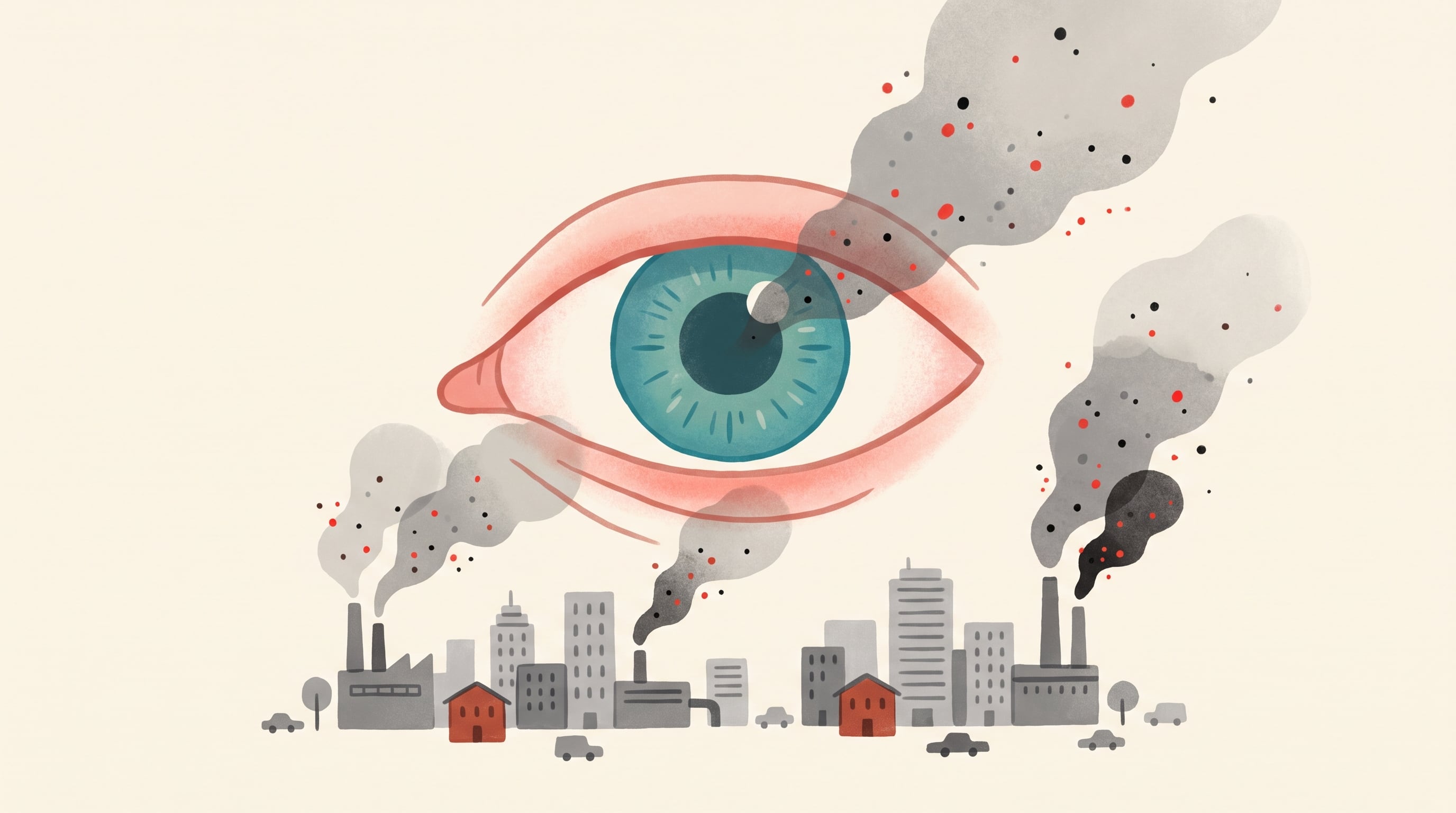 La salud ocular se ve afectada por partículas, agentes químicos y microorganismos que pueden causar irritación, lesiones y daños irreversibles en los ojos (Imagen Ilustrativa Infobae)