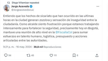 La respuesta del secretario de