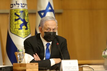 Benjamín Netanyahu. Foto: Amit Shabi/Pool