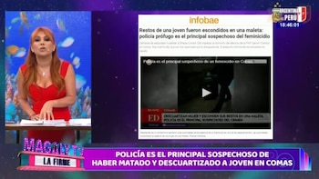 Magaly Medina sobre feminicidio en