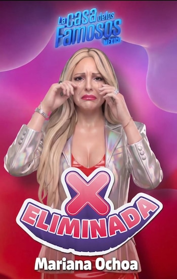 Mariana Ochoa fue la primera eliminada. (LCDLFM)