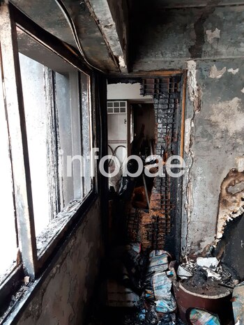 Las primeras llamas se registraron