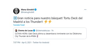 Así fue la reacción de