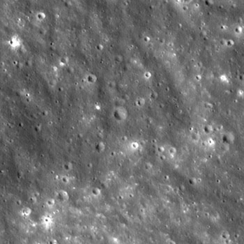 Esta imagen sin fecha muestra una vista de la superficie lunar (AFP/NASA Goddard/Intuitive Machines")