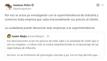 Gustavo Petro, presidente de Colombia,