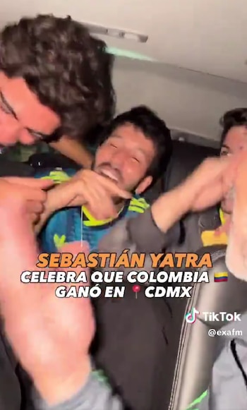 Sebastián Yatra en un video compartido en redes sociales (EXAFM).