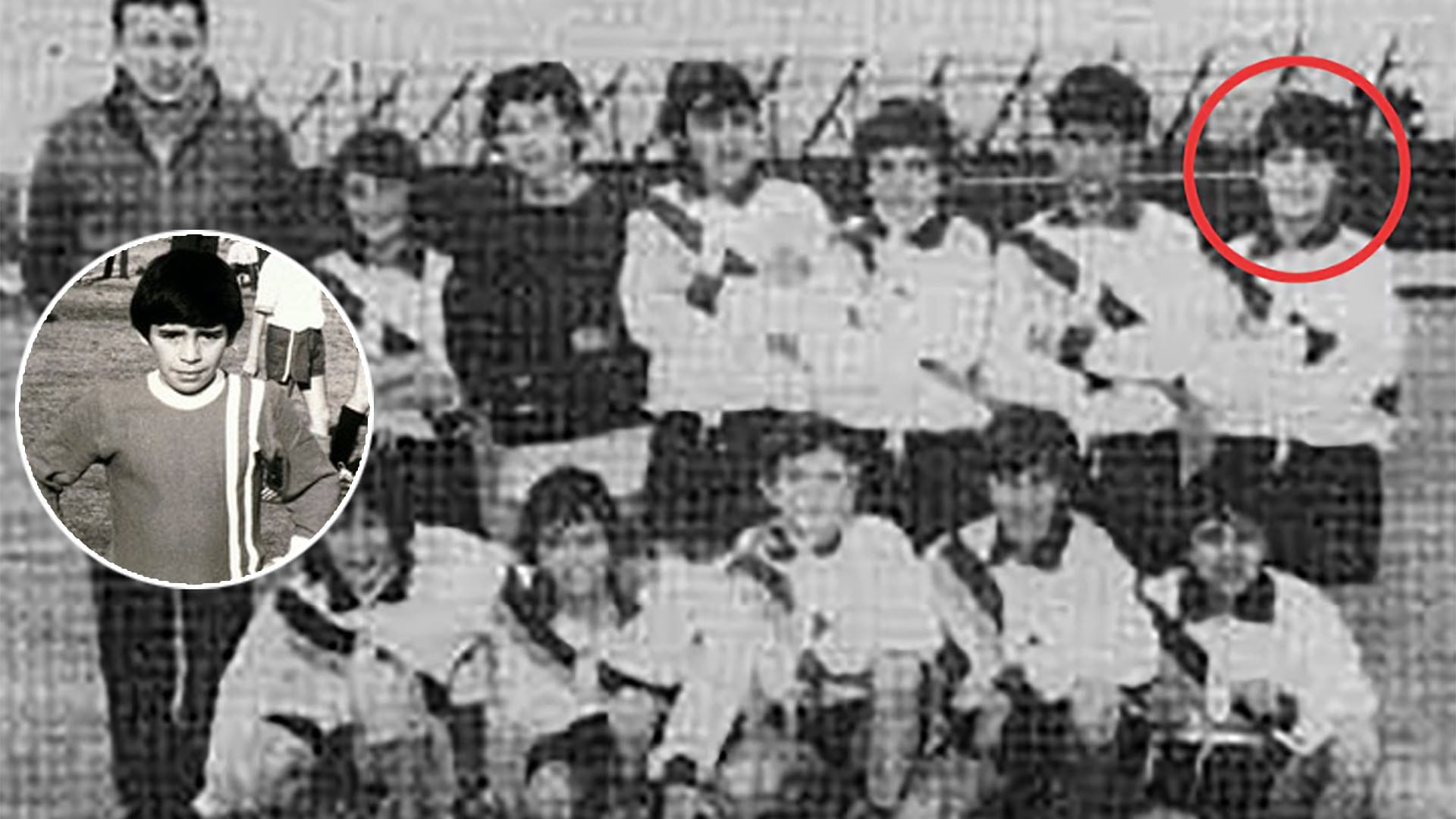 La categoría 60 de San Telmo con Tinelli y Diego Maradona, en versión Cebollita