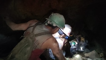 Pataz: Comando Unificado rescata a mineros secuestrados y frustra control criminal de mina. Captura: Gobierno del Perú.