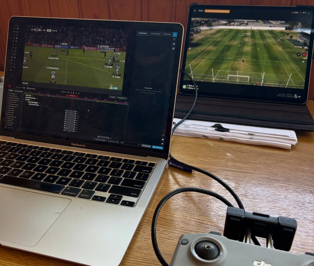 Equipos de fútbol y otras disciplinas incorporan plataformas de monitoreo de datos y videos, optimizando la preparación, la recuperación física y la respuesta ante situaciones de riesgo (Instagram: Mariano Costas)