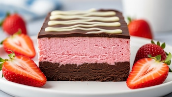 Bounty casero de fresa: el postre frío y cremoso que puedes preparar en minutos