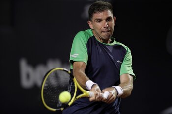 El tenista argentino Federico Delbonis