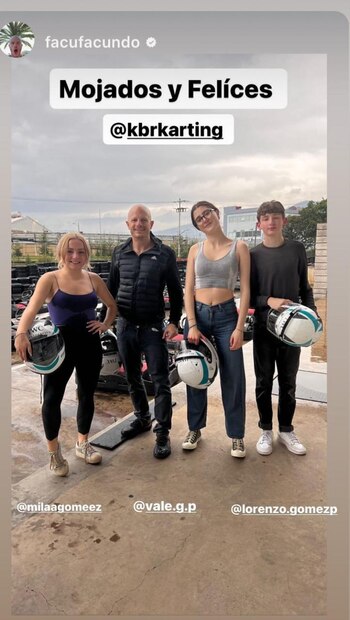 Facundo con su familia. (Instagram/Facundo)
