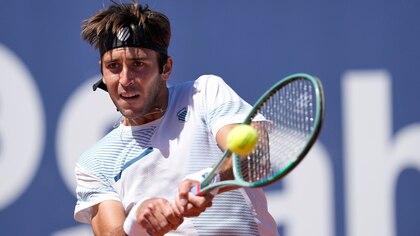 Antes del debut en Roland Garros, el argentino Tomás Etcheverry se clasificó a la final de Lyon y buscará su primer título