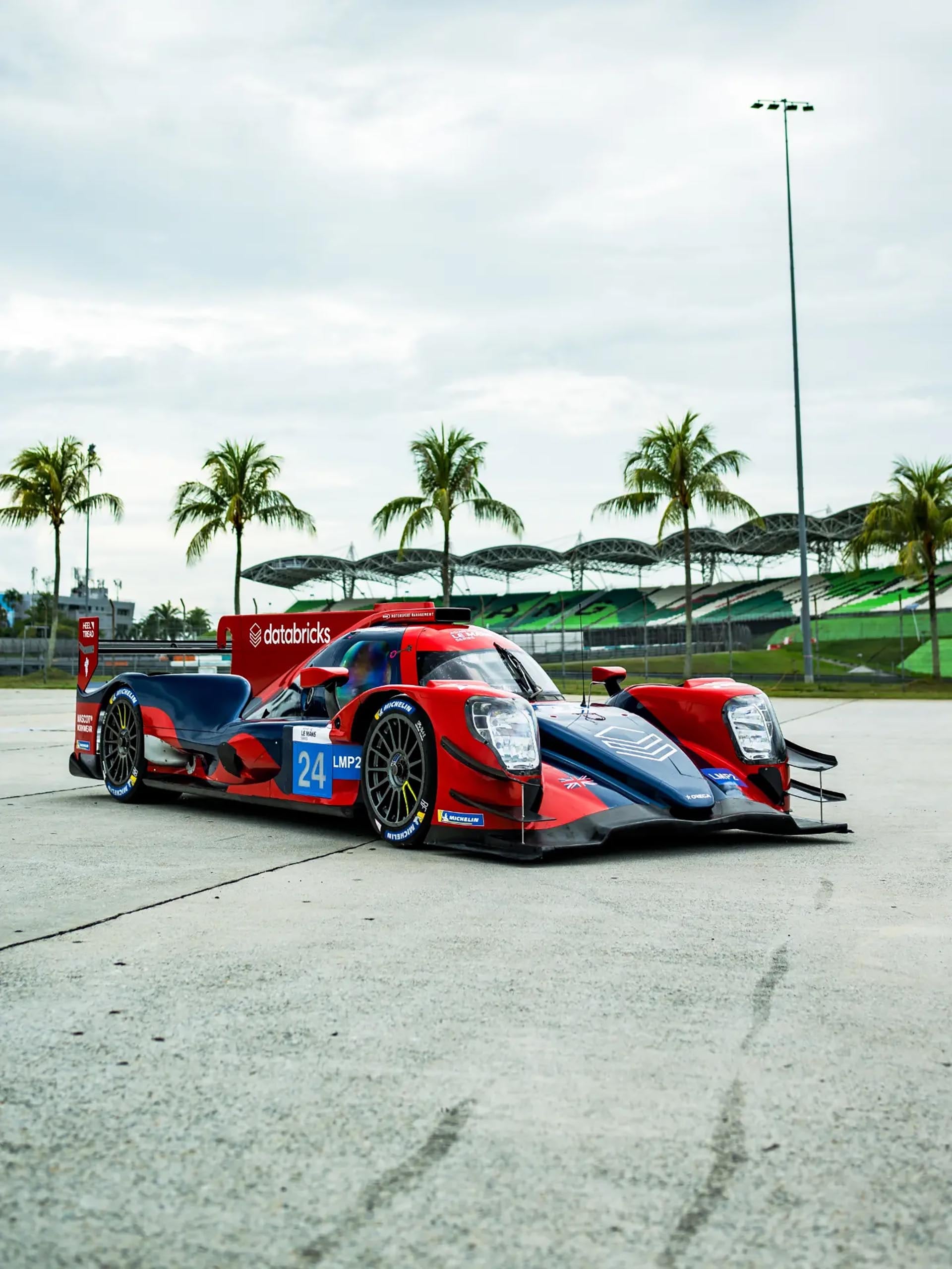 Un Oreca 07 de LMP2. Un auto similar correrá Nicolás Varrone en la Asian Le Mans Series (Gentileza Prensa Asian Le Mans Series)