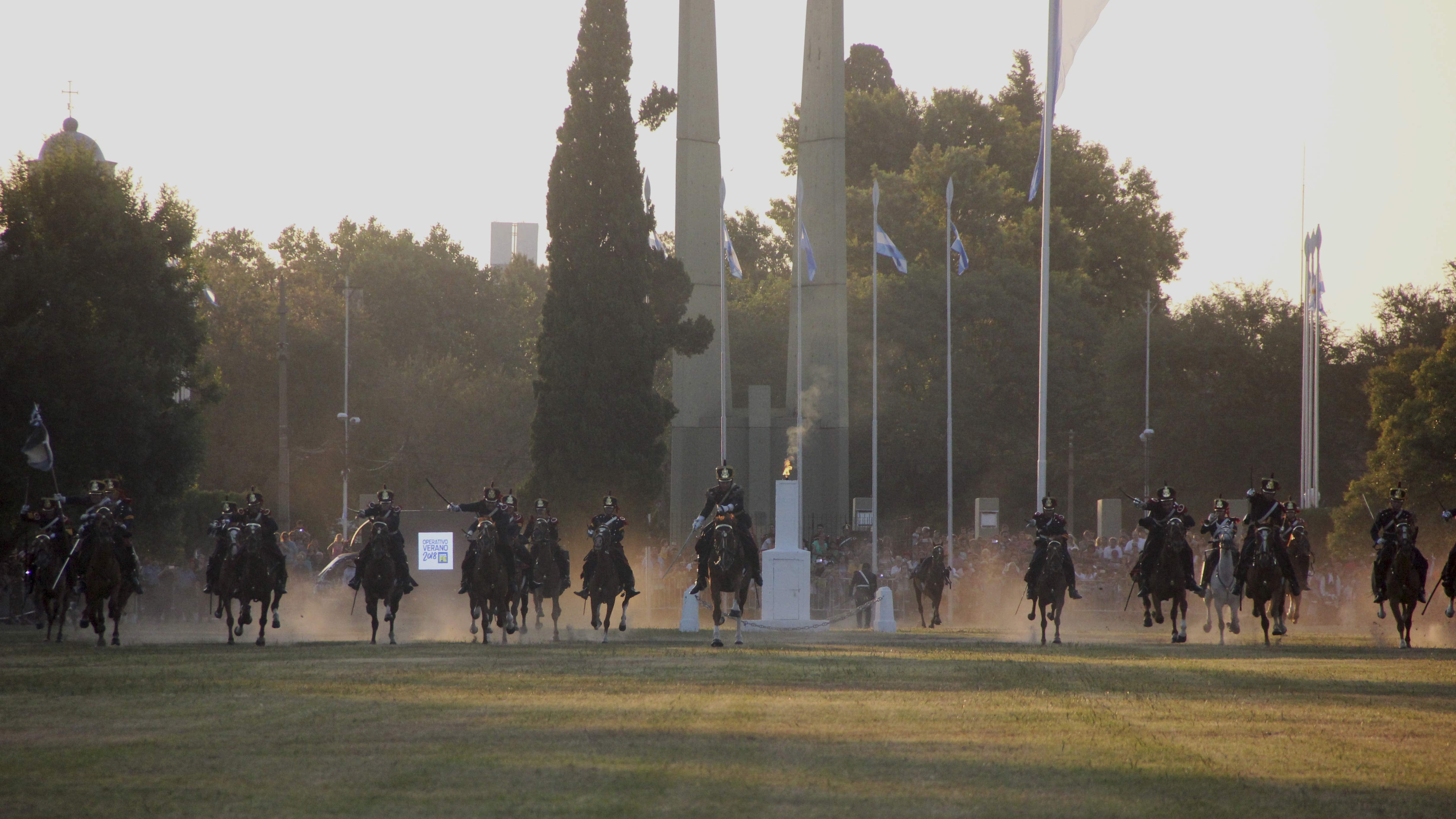 El traspaso se realizará después de que finalice la recreación de la batalla histórica