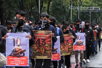 Marcha conmemorativa a 10 años