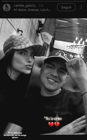 La modelo afirmó que solo