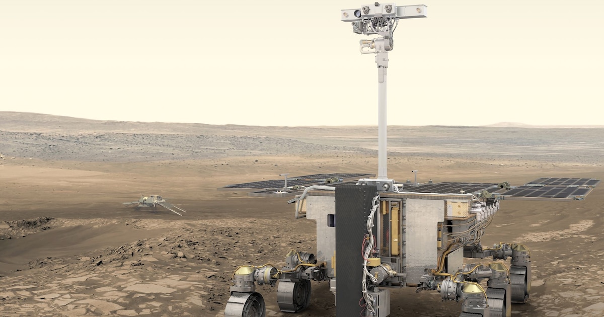 El rover Rosalind Franklin buscará señales de vida en las arcillas de Marte