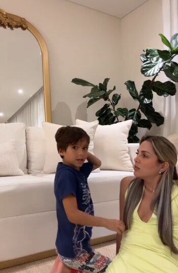 Hijo de Mabel Cartagena contó