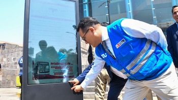 Tótem informático fue colocado en