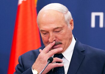 Alexander Lukashenko en Serbia