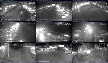 Se registra alto flujo vehicular en diferentes partes de Bogotá - crédito Bogotá Tránsito