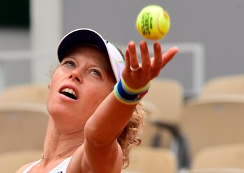 En la imagen un registro de la tenista alemana Laura Siegemund, en París (Francia). EFE/Caroline Blumberg/Archivo