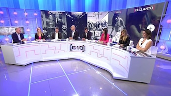 Debate de 'Código 10' en Telecinco. (Mediaset España)
