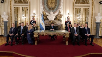 Javier Milei habla en cadena nacional por la causa Malvinas