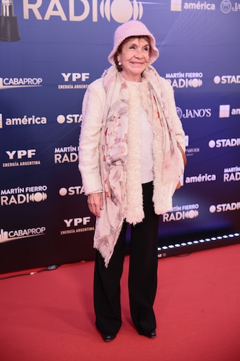 Virginia Lago con un atuendo