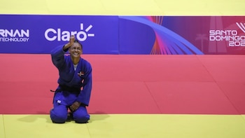 Ana Rosa, ganadora del oro para República Dominicana (Foto cortesía Santo Domingo 2026)