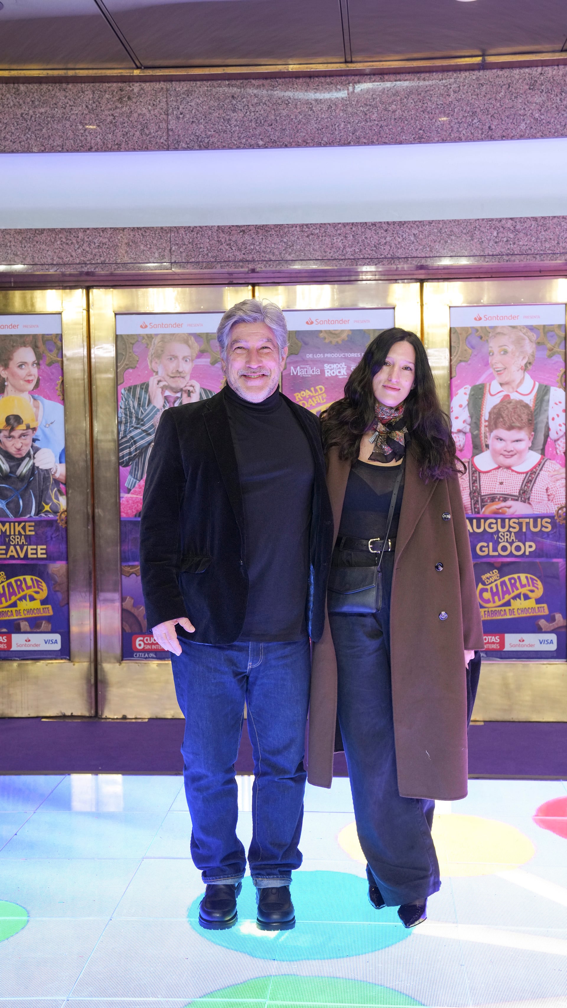 Pachu Peña junto con su mujer