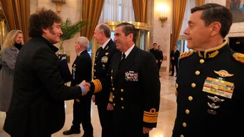 El presidente Javier Milei en