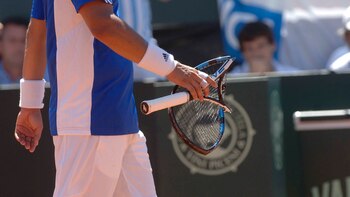 Aarón Cortés, tras ser suspendido