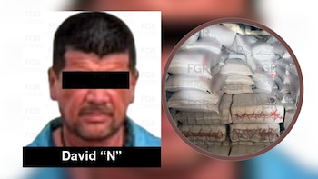 Procesan a hombre que ocultaba más de 2 toneladas y media de metanfetamina entre costales de alimento para ganado en Sonora