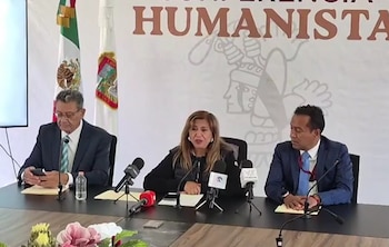 La presidenta municipal Juanita Carrillo Luna informó en conferencia de prensa que los señalamientos son resultado de auditorías, revisiones administrativas y procesos de fiscalización. Crédito: Captura de redes sociales