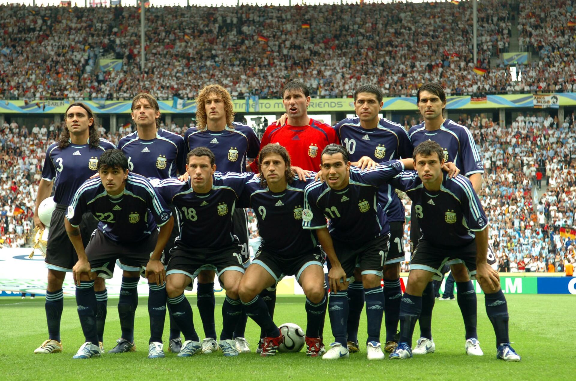 Argentina llegó hasta los cuartos de final del Mundial 2006