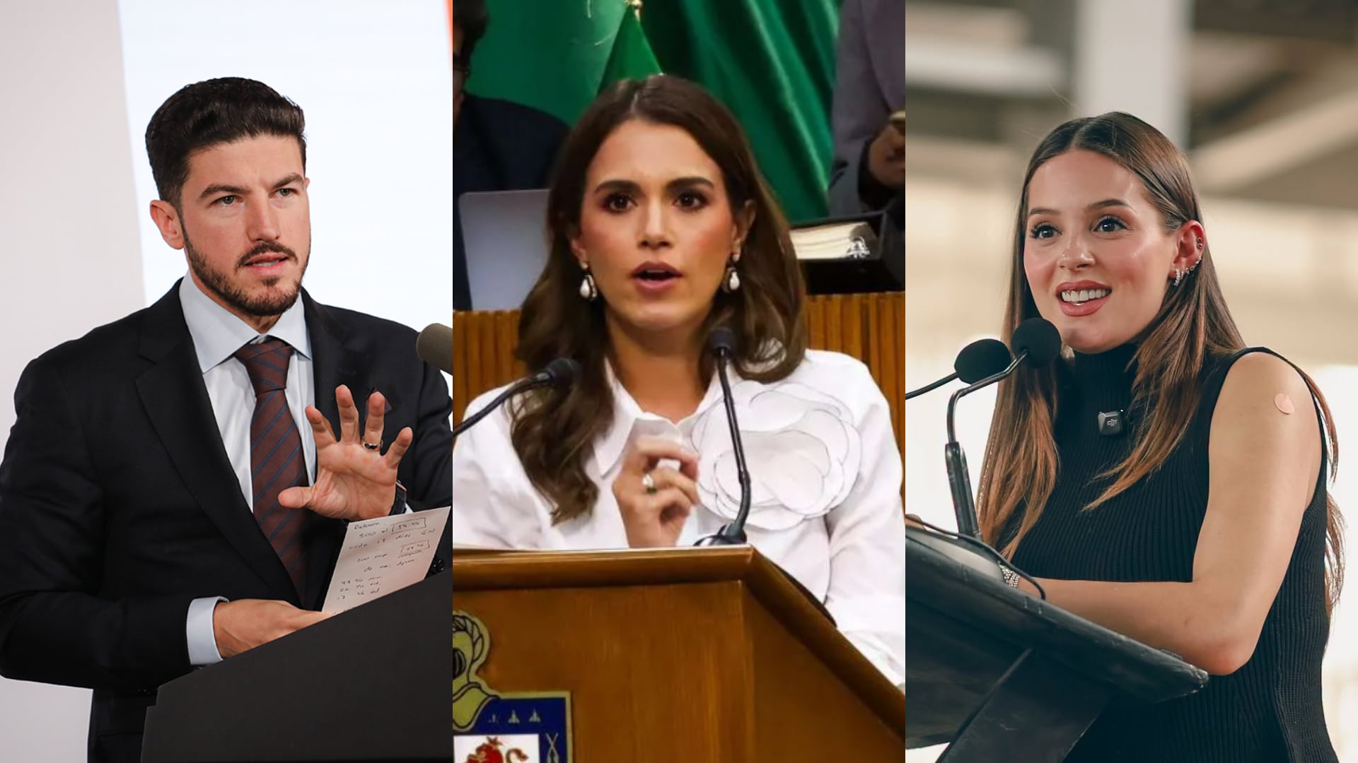 Diputada priista de Nuevo León denuncia a Samuel García y Mariana Rodríguez por violencia política de género