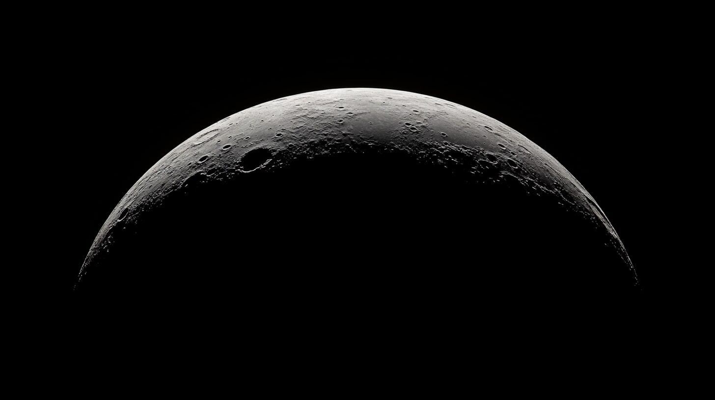 Después del cuarto menguante viene la luna nueva (Imagen Ilustrativa Infobae)